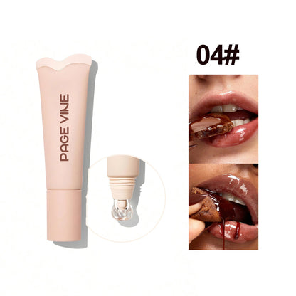 Gloss à Lèvres Hydratant 4 Couleurs – Brillance Intense & Confort Longue Durée