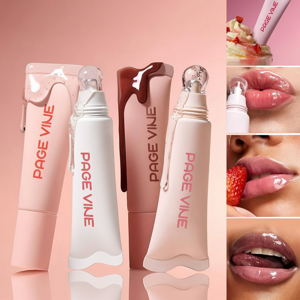Gloss à Lèvres PAGE VINE - Teinte Cristal de verre